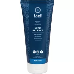 Khadi NEEM BALANCE sampon ayurvédikus elixírrel