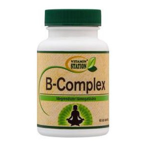 Vitamin Station b-complex tabletta 60 db