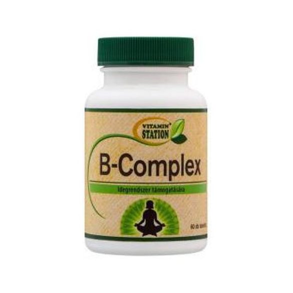 Vitamin Station b-complex tabletta 60 db