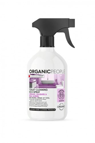 ORGANIC PEOPLE ÖKO WC TISZTÍTÓ SPRAY BIO REBARBARÁVAL ÉS VADSÓSKÁVAL 500 ML