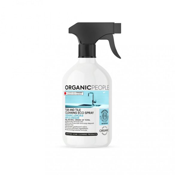 ORGANIC PEOPLE ÖKO KÁD- ÉS CSEMPETISZTÍTÓ SPRAY BIO CITROMMAL ÉS ALMAECETTEL