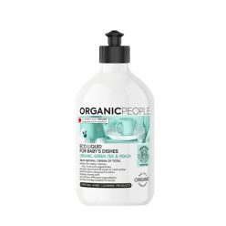   ORGANIC PEOPLE MOSOGATÓSZER BABAEDÉNYEKHEZ BIO ZÖLD TEÁVAL ÉS BARACKKAL 500 ML