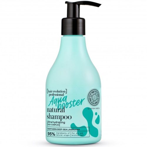 Natura siberica hair evolution proffesional aqua booster természetes sampon 245 ml