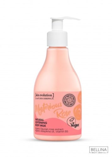 Natura Siberica Skin Evolution Puhító testápoló tej "Mysterious Rose" 260 ml