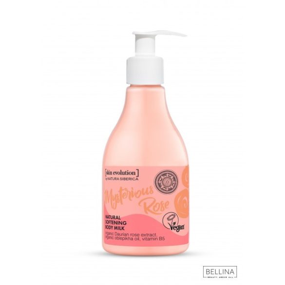 Natura Siberica Skin Evolution Puhító testápoló tej "Mysterious Rose" 260 ml