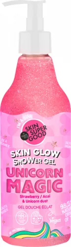 Skin Super Good Ragyogásfokozó tusfürdő gél „Unicorn Magic”