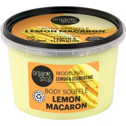   Organic Shop "Lemon Macaron" alakformáló testszuflé citrommal és klementinnel