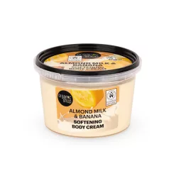   Organic Shop Puhító testápoló krém mandulatejjel és banánnal