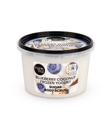 Organic Shop “Frozen Yogurt”  testradír áfonyával és kókusszal