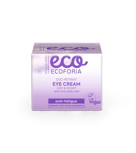 Ecoforia Day&Night szemkörnyékápoló krém levendulával  30ml