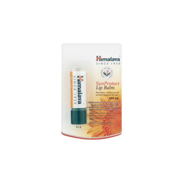 Himalaya herbals ajakbalzsam fényvédő vízálló spf50 4,5 g