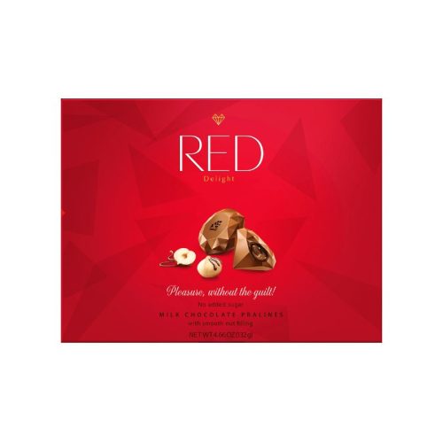RED DELIGHT CSÖKKENTETT KALÓRIA TARTALMÚ DESSZERT MOGYORÓS 132G
