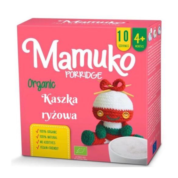 Mamuko bio zabkása 4 hónapos kortól 200 g