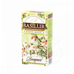   Basilur bouquet white magic tejes oolong tea 25 filter 37,5 g