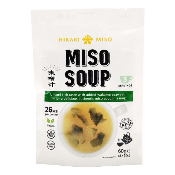 Hikari instant miso leves tengeri wakame algával 60 g