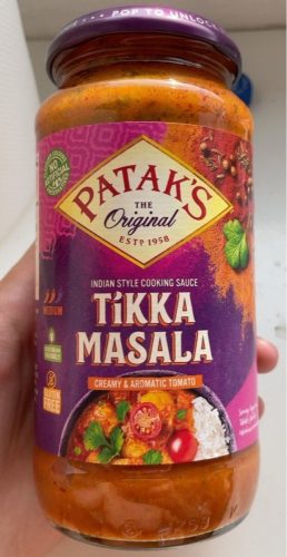 Pataks tikka masala indiai mártás 450 g