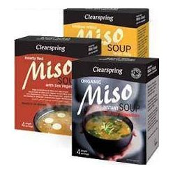 Clearspring bio miso leves wakaméval 4 db