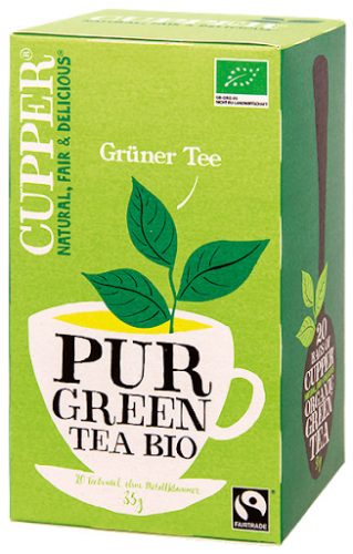 Cupper bio zöld tea 20 db 35 g