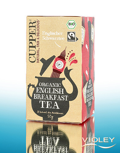 CUPPER BIO ENGLISH BREAKFAST FAIRTR.TEA