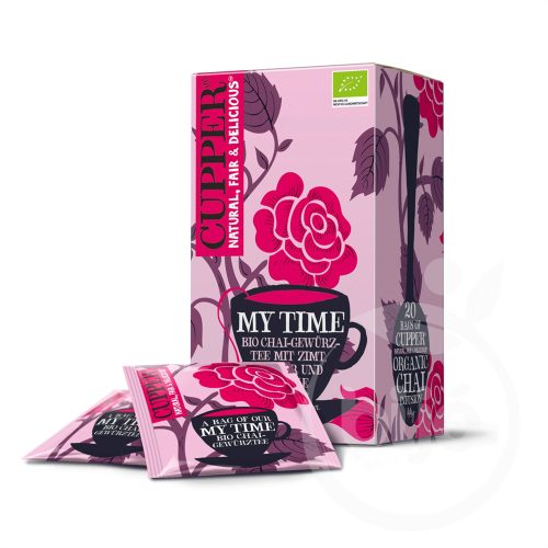 Cupper bio my time fűszeres tea 20 db 44 g