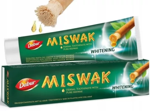 Dabur herbal miswak whitening fehérítő fogkrém 100 ml