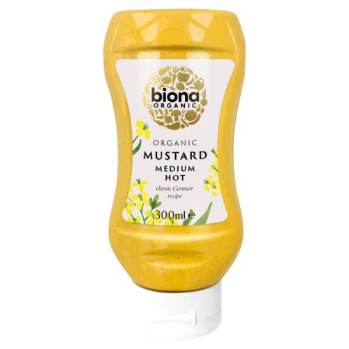 Biona Bio Mustár közepesen csípős 300 ml