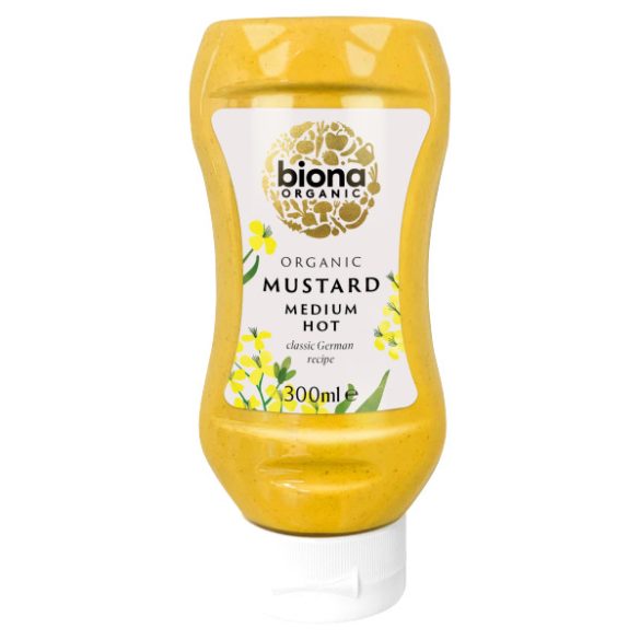 Biona Bio Mustár közepesen csípős 300ml