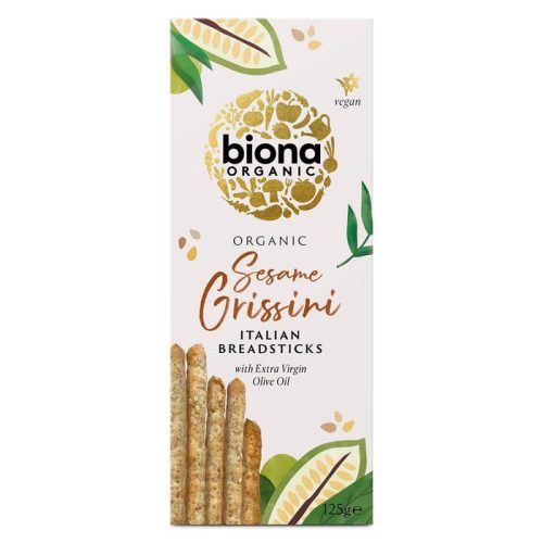 Biona BIO Grissini szezámos olasz kenyérrúd 125g