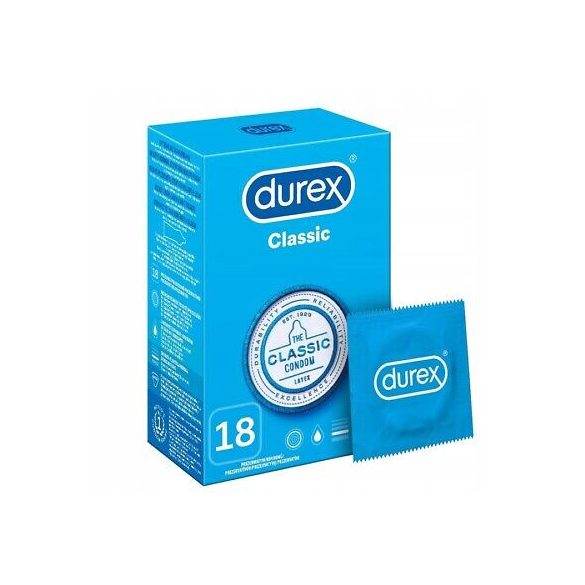 Durex Classic - óvszer (18db)