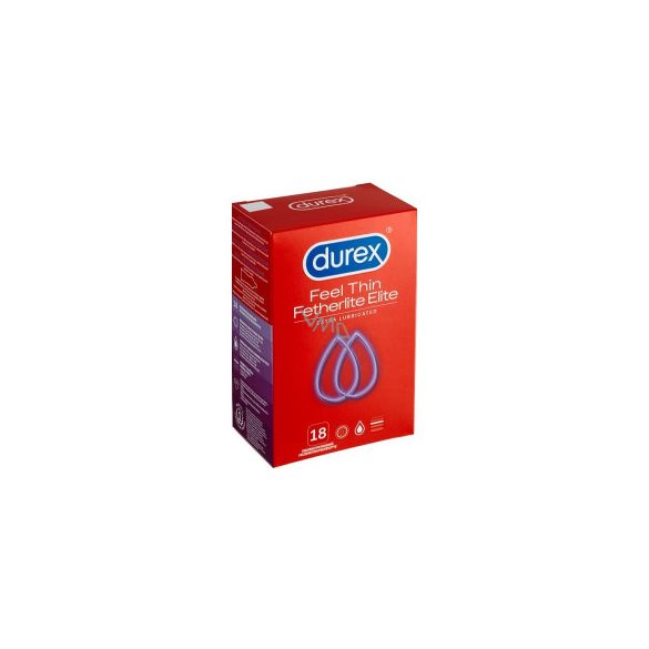 Durex Feel Thin - élethű érzés óvszer (18db)