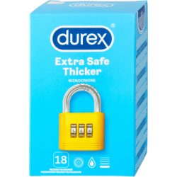 Durex Extra Safe - biztonságos óvszer (18db)