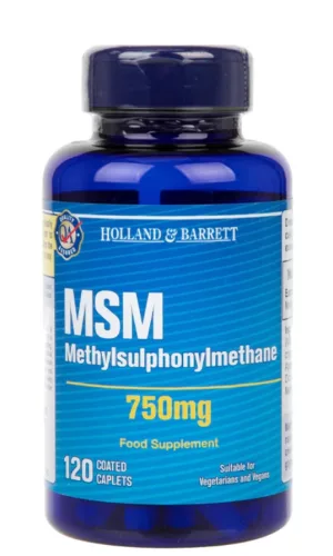 H&B msm tabletta 750mg 120 db