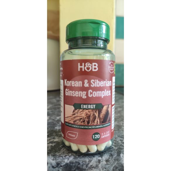 H&B ginseng komplex kapszula 120 db