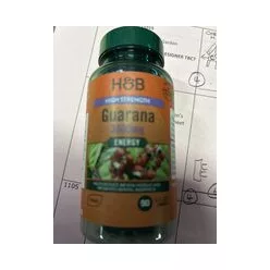 H&B guarana tabletta 3600 mg 90 db