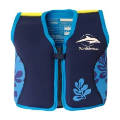   Konfidence Jackets™ gyermek úszómellény - NAVY BLUE   Rugalmas neoprén anyagú úszómellény 8 kivehető úszószivaccsal
