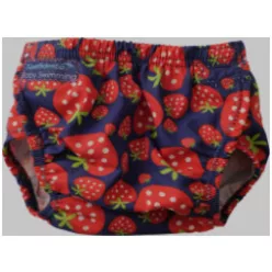   Konfidence AquaNappy™  STRAWBERRY 3 rétegű mosható úszópelenka állítható méretezéssel