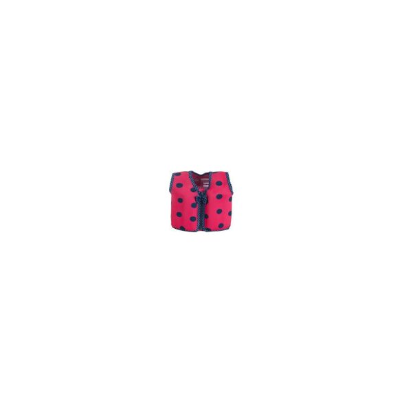 Konfidence Jackets™  gyermek úszómellény - PINK LADYBIRD   Rugalmas neoprén anyagú úszómellény 8 kivehető úszószivaccsal