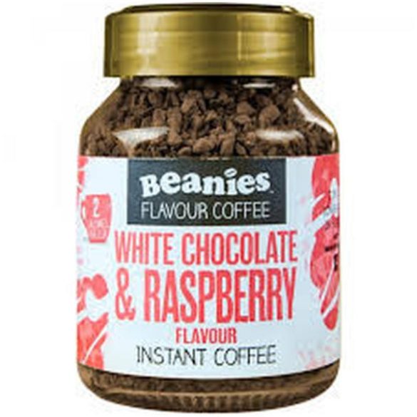 Beanies fehércsokis málnás ízű instant kávé 50 g