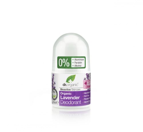 Dr.organic bio levendula golyós deo 50 ml