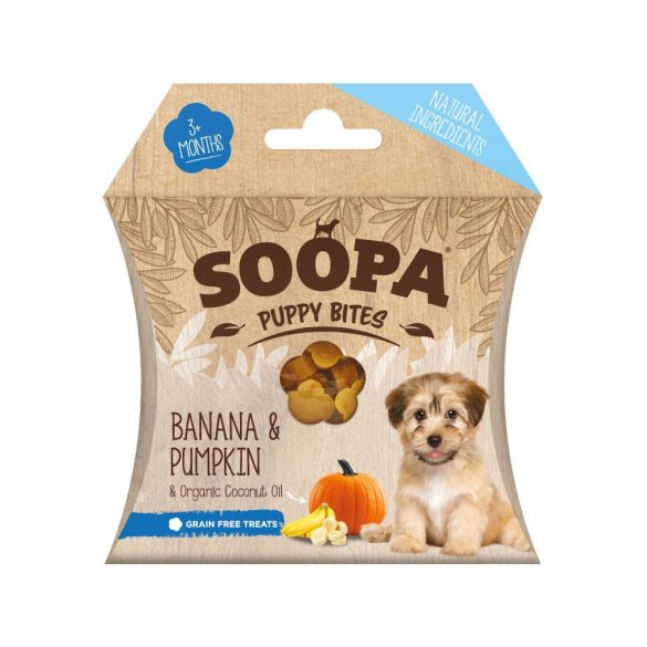 Soopa healthy bites vegán jutalomfalat banán és sütőtök 50 g