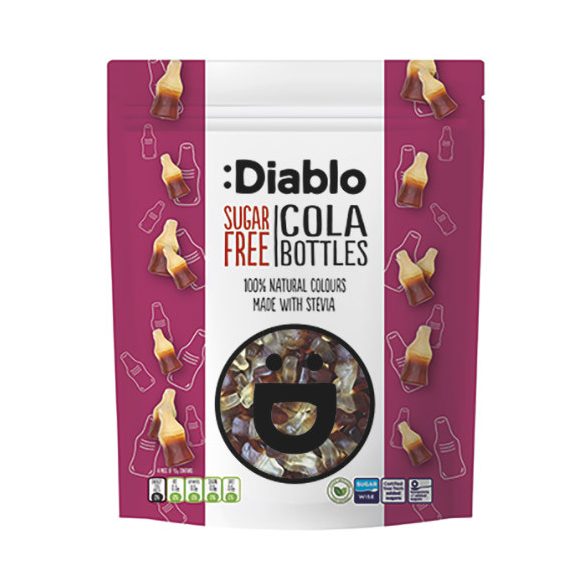 Diablo cukormentes cola ízű gumicukor, édesítőszerrel 75g