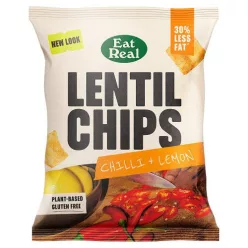EAT REAL LENCSE CHIPS CHILI-CITROM 40G