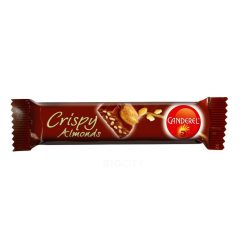   Canderel crispy almonds tejcsokoládé szelet gabona-mandula 27 g