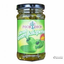 Poco Loco szeletelt zöld jalapeno paprika 225 g