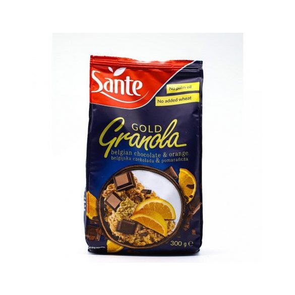 Sante granola gold csokoládés narancsos 300 g