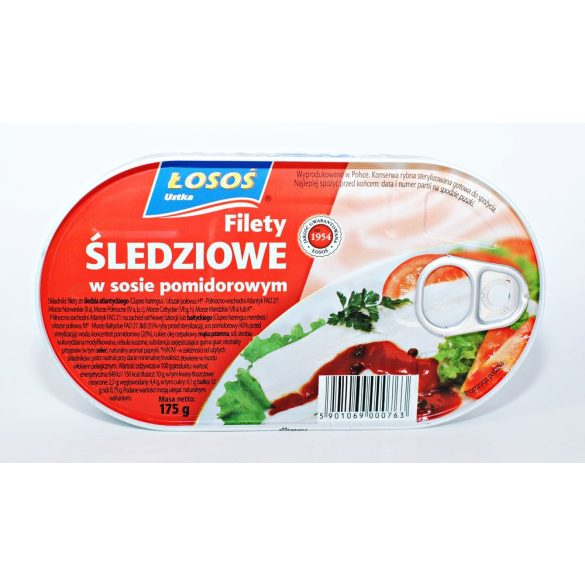 Losos heringfilé paradicsomszószban 175 g