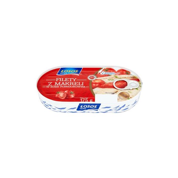 Losos makrélafilé paradicsomszószban 175 g