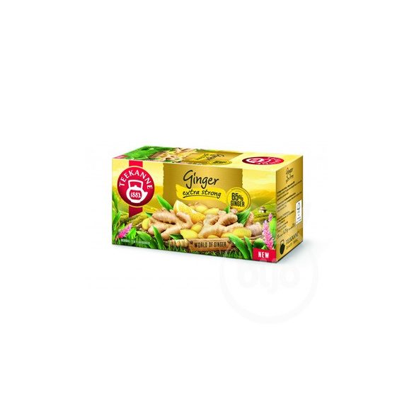 Teekanne ginger extra strong citrom ízű gyömbér tea 35 g