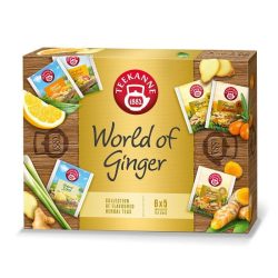 Teekanne world og ginger gyömbér teaválogatás 55 g