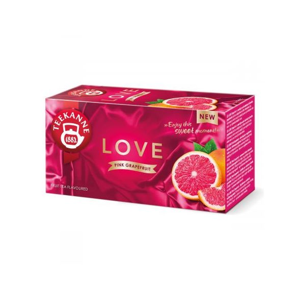 Teekanne world of fruits love grapefruit ízű gyümölcstea 20x2,25g 45 g